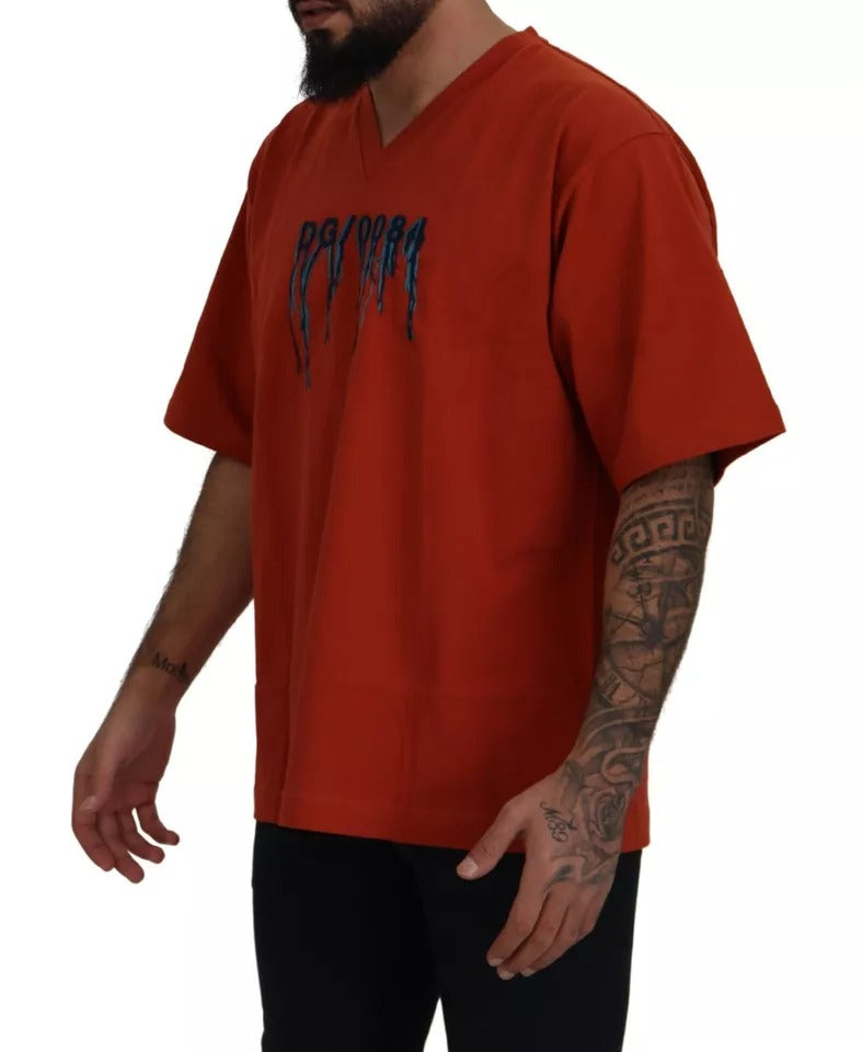 Dolce & Gabbana Red T-Shirt for Men additional view
