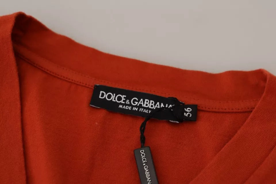 Dolce & Gabbana Red T-Shirt for Men additional view
