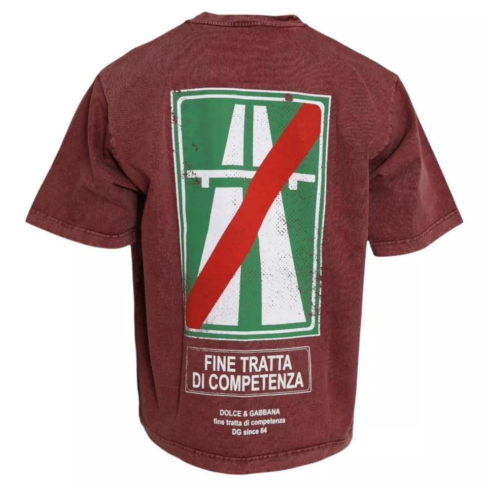 Dolce & Gabbana Red T-Shirt for Men alternate view