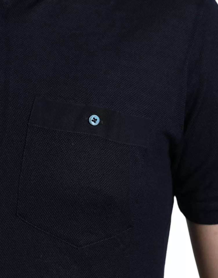 Dolce & Gabbana Blue Polo Shirt for Men additional view