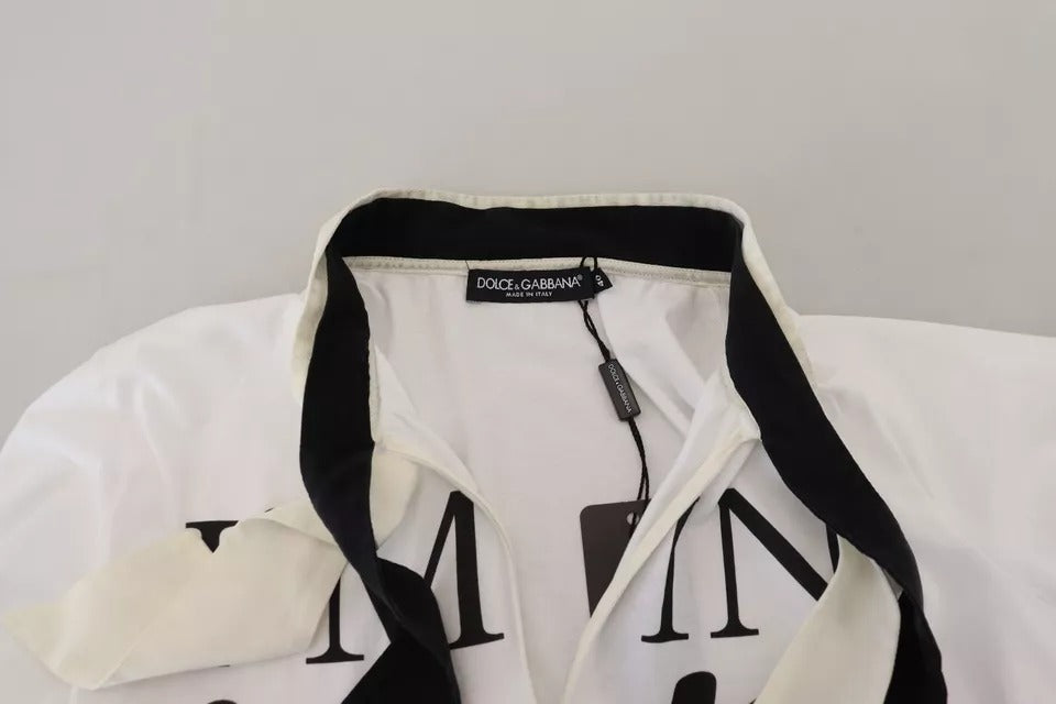 Dolce & Gabbana White Short-Sleeve Shirt for Women additional view