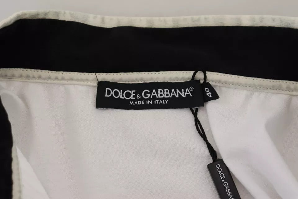 Dolce & Gabbana White Short-Sleeve Shirt for Women additional view