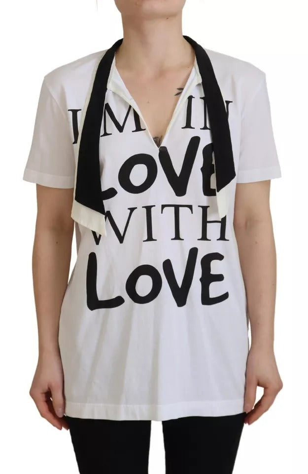 Dolce & Gabbana White Short-Sleeve Shirt for Women