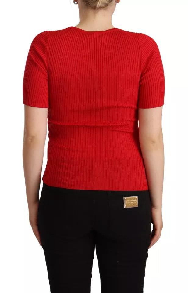 Dolce & Gabbana Red T-Shirt for Women additional view