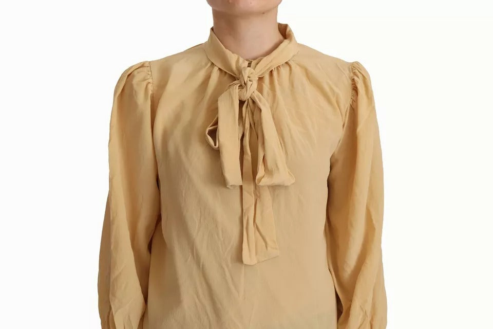 Dolce & Gabbana Yellow Blouse for Women side view