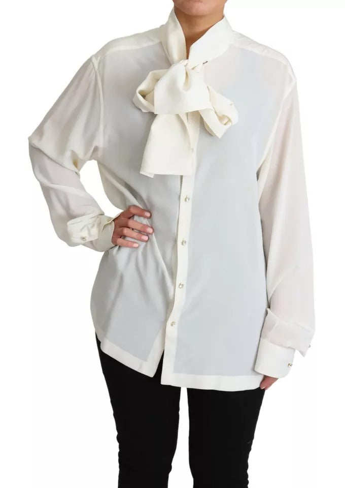 Dolce & Gabbana White Blouse for Women detail view