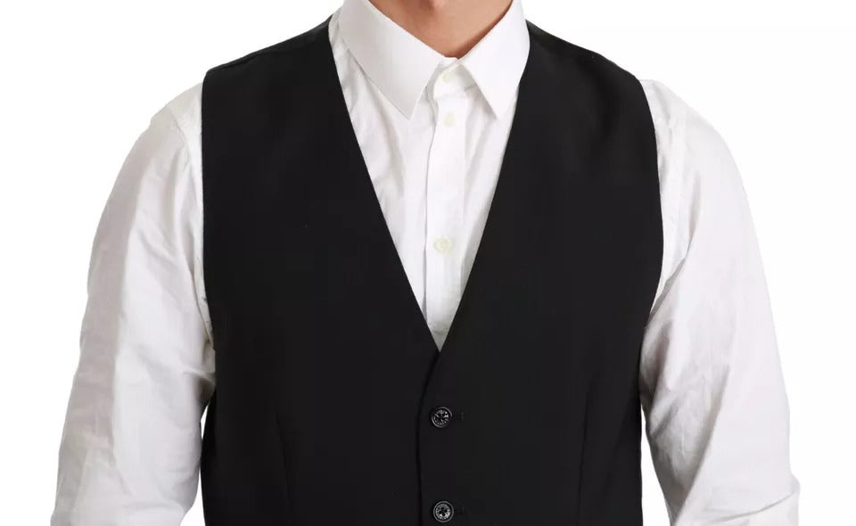 Dolce & Gabbana Black Waistcoats for Men alternate view
