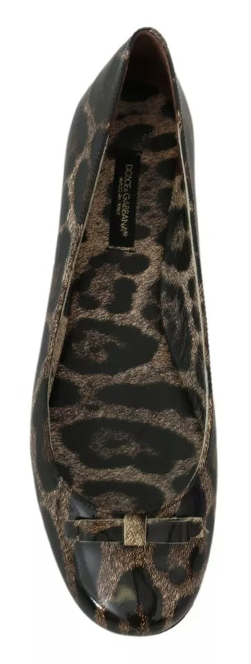 Dolce & Gabbana Brown Ballet Flats for Women additional view