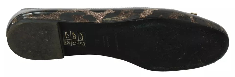 Dolce & Gabbana Brown Ballet Flats for Women additional view