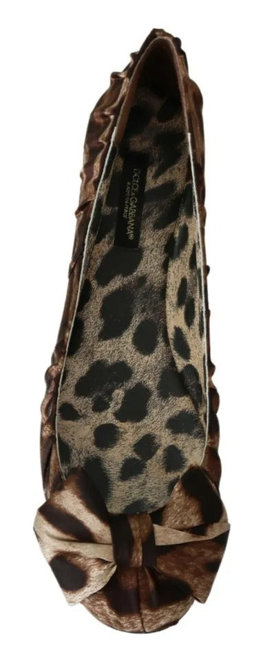 Dolce & Gabbana Brown Ballet Flats for Women alternate view