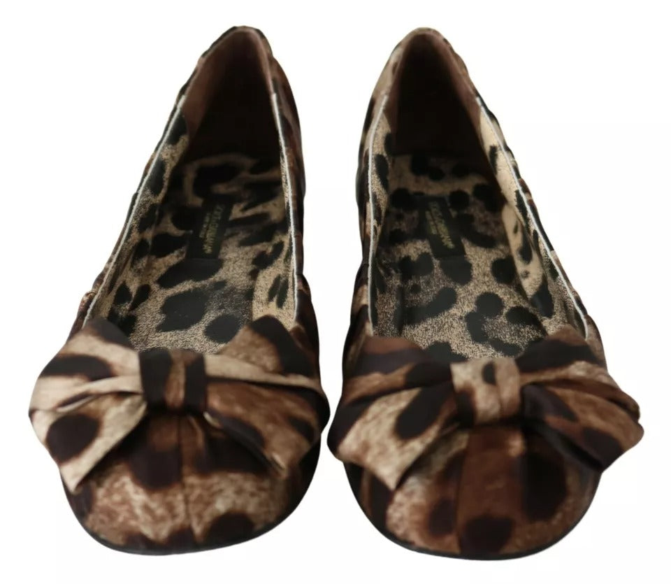 Dolce & Gabbana Brown Ballet Flats for Women additional view