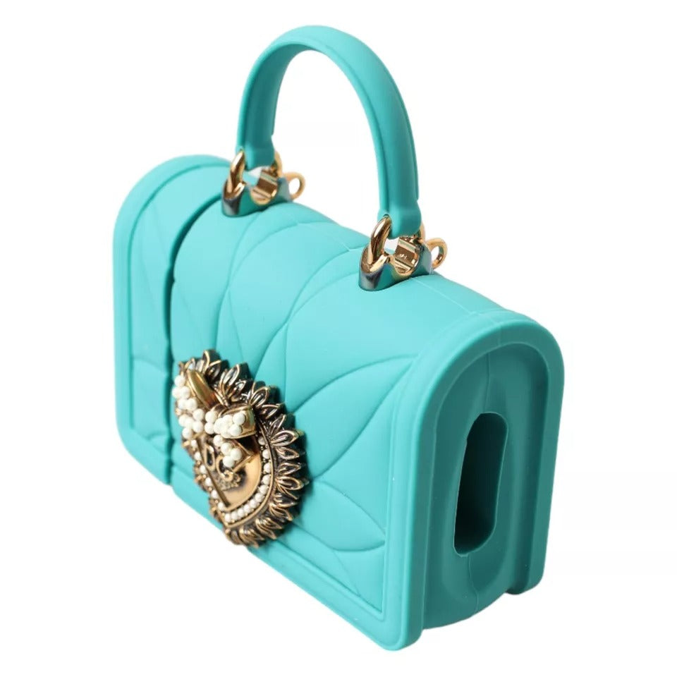 Dolce & Gabbana Blue Airpod Holders for Women detail view