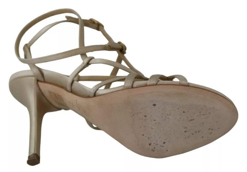 Dolce & Gabbana Gold Stiletto Heels for Women alternate view