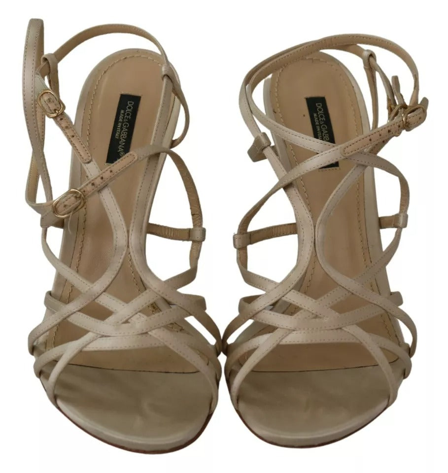 Dolce & Gabbana Gold Stiletto Heels for Women additional view