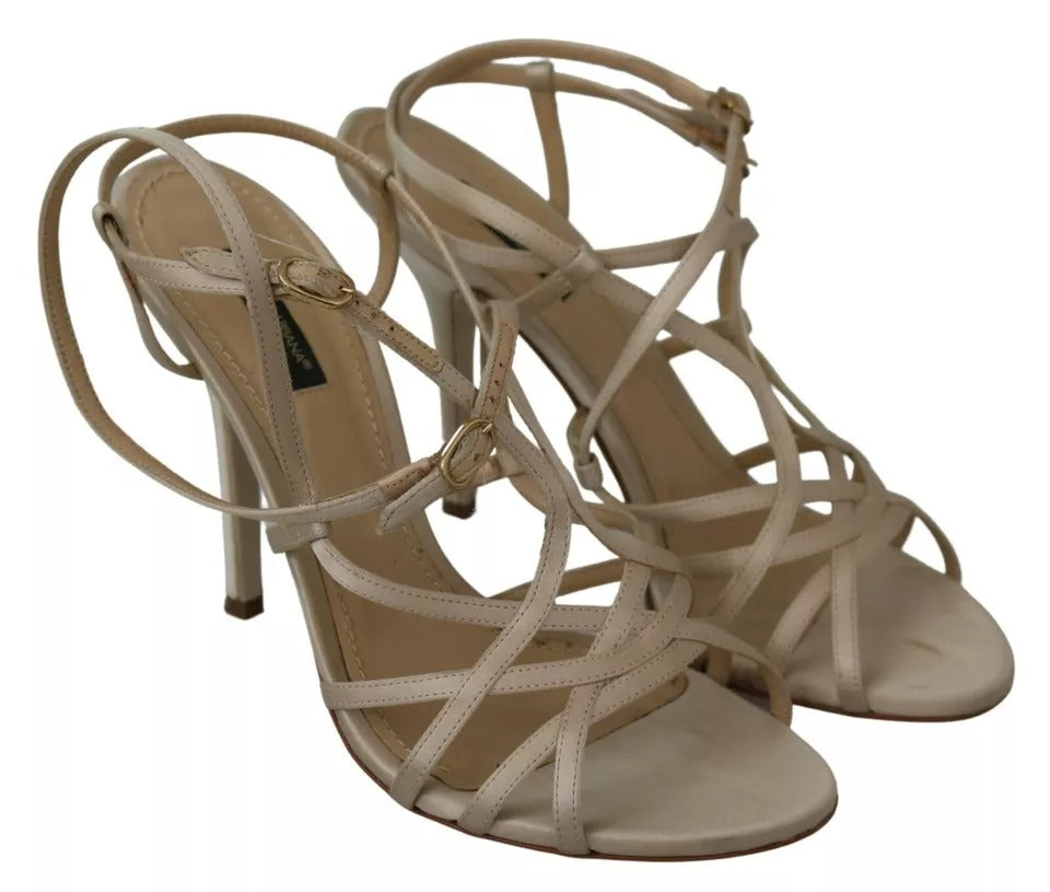 Dolce & Gabbana Gold Stiletto Heels for Women additional view