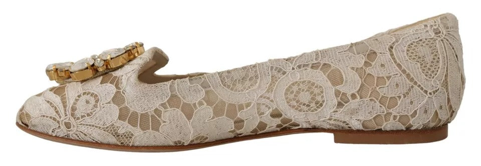 Dolce & Gabbana Beige Ballet Flats for Women additional view