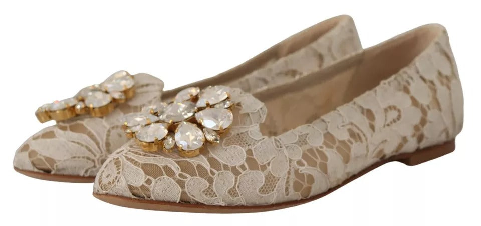 Dolce & Gabbana Beige Ballet Flats for Women additional view