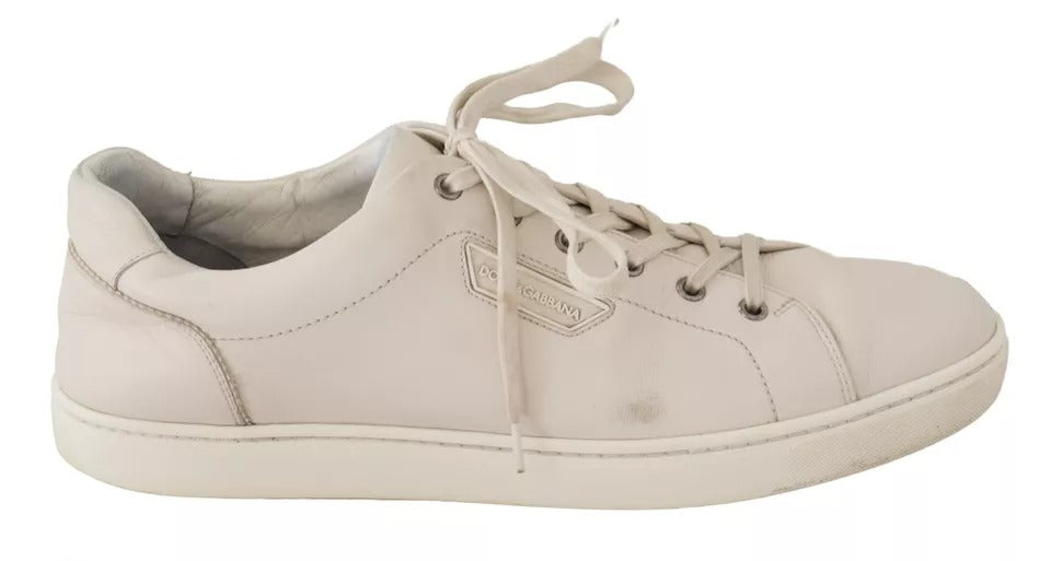 Dolce & Gabbana White Low Top Sneakers for Men alternate view