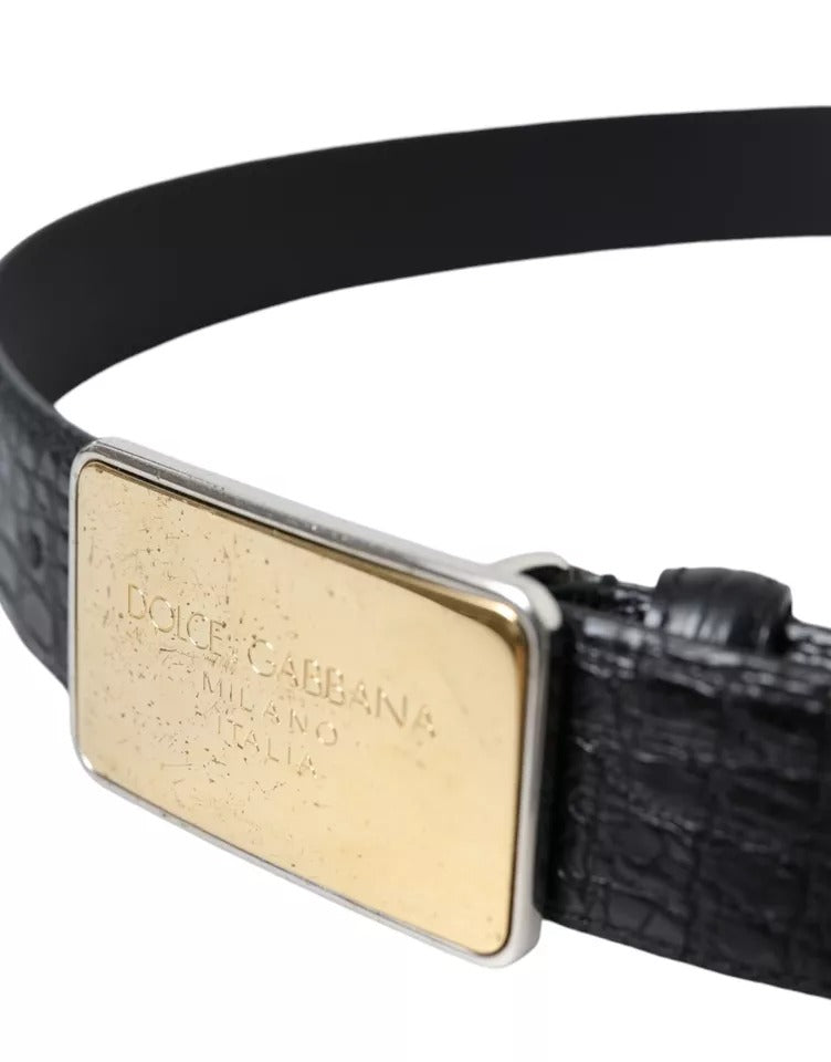 Dolce & Gabbana Black Belt for Men detail view