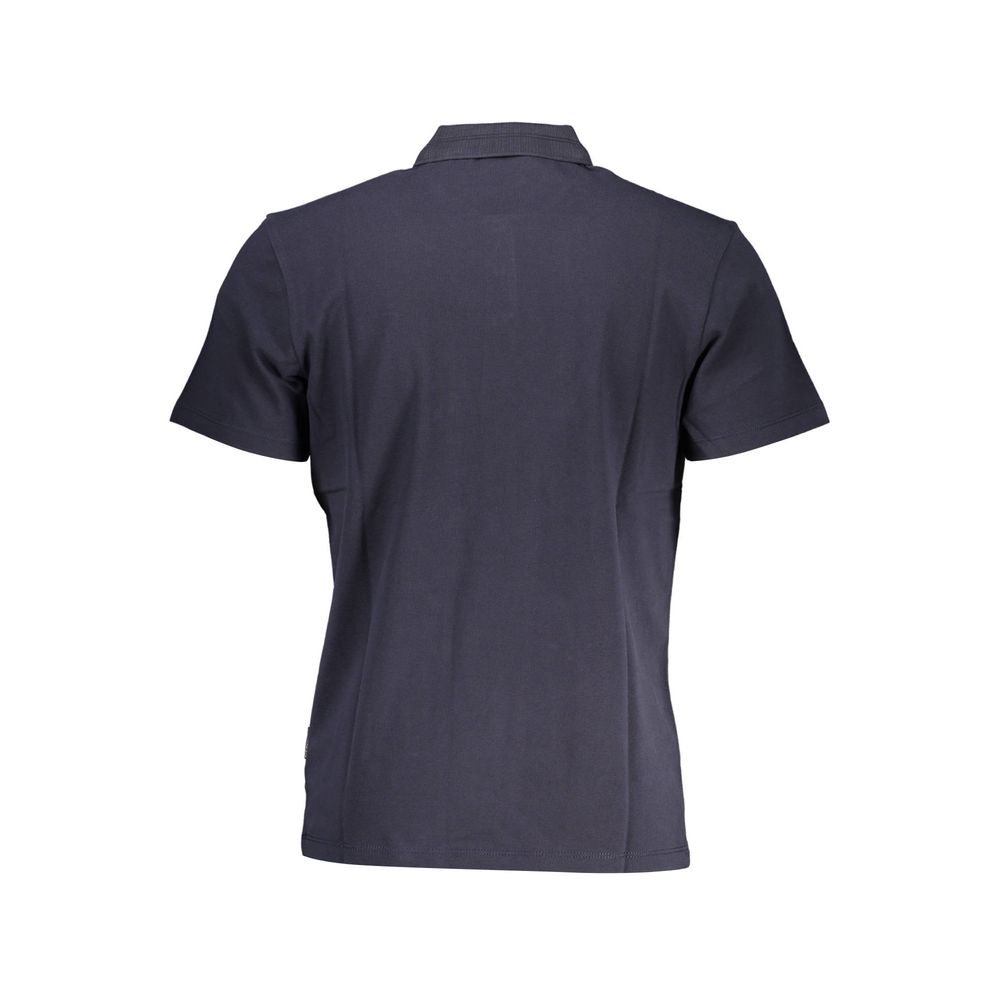 Polo en coton bleu Napapijri