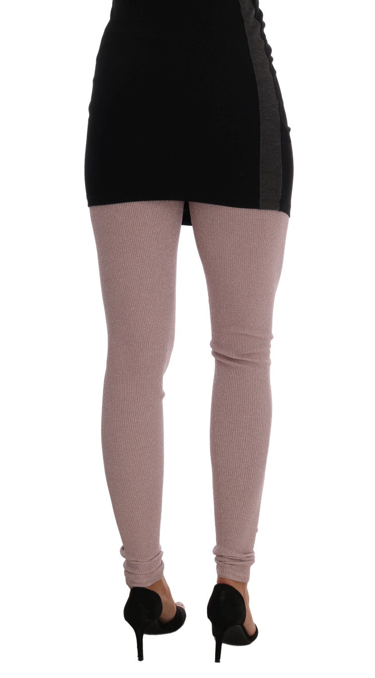 Dolce & Gabbana Pink Tights for Women side view