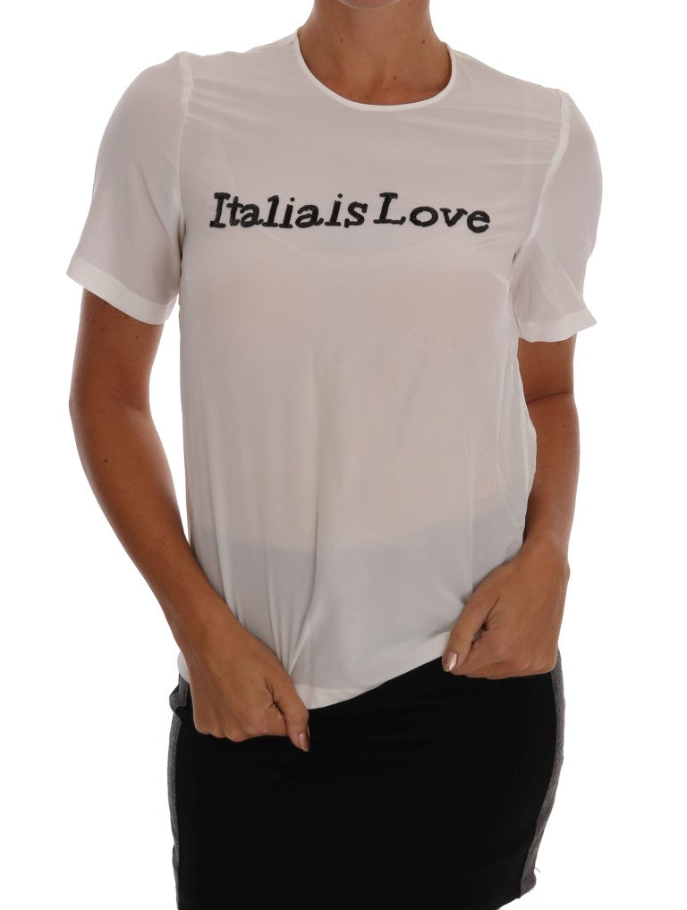 Dolce & Gabbana White T-Shirt for Women