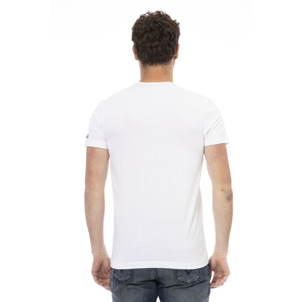 Trussardi Action White T-Shirt for Men detail view