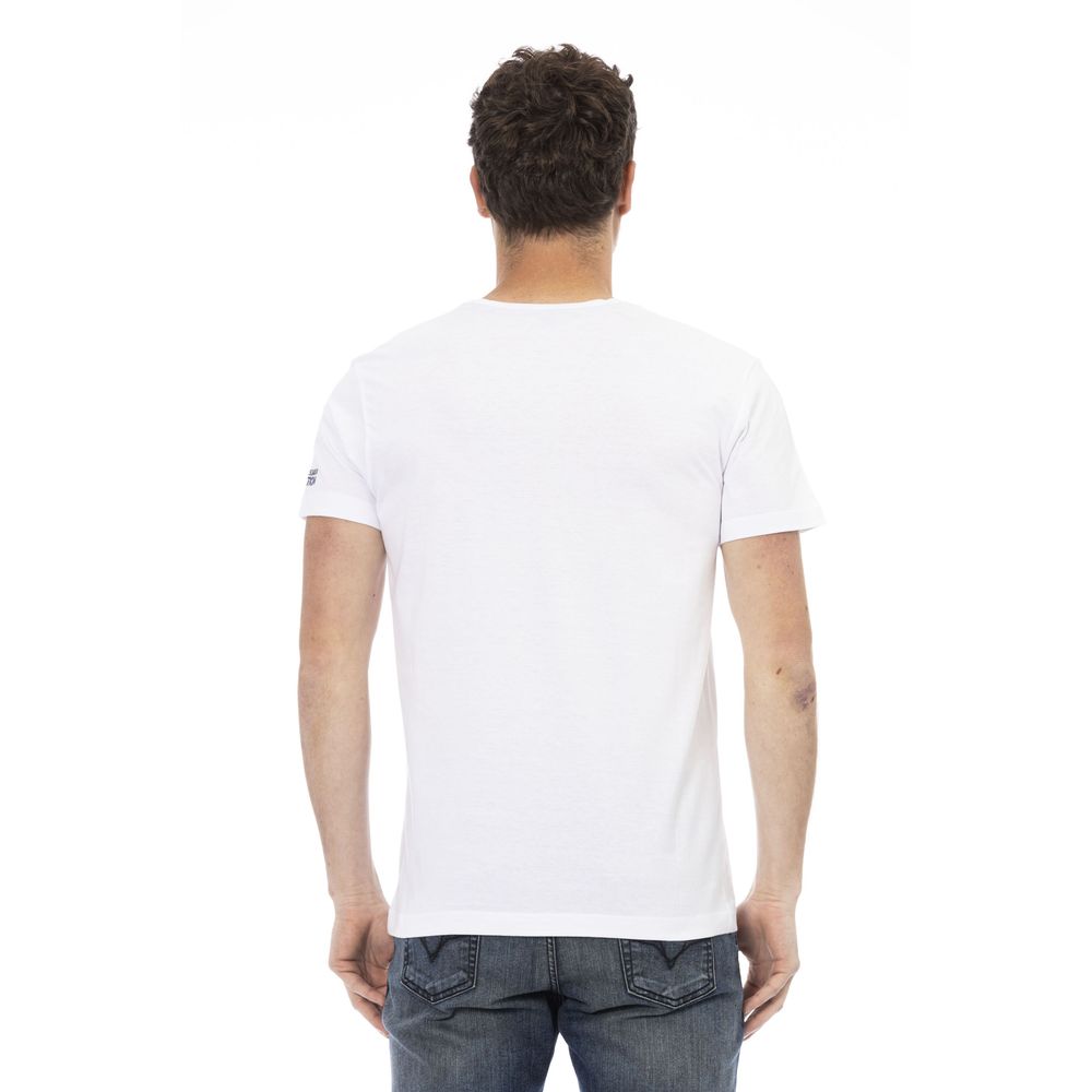 Trussardi Action White T-Shirt for Men detail view