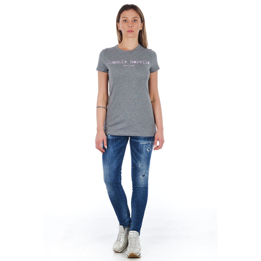 Jean pour femme en coton bleu Frankie Morello