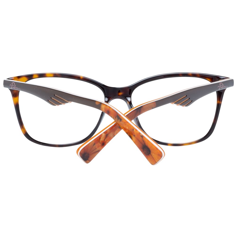 Police Brown Glasses Frames for Women detail view