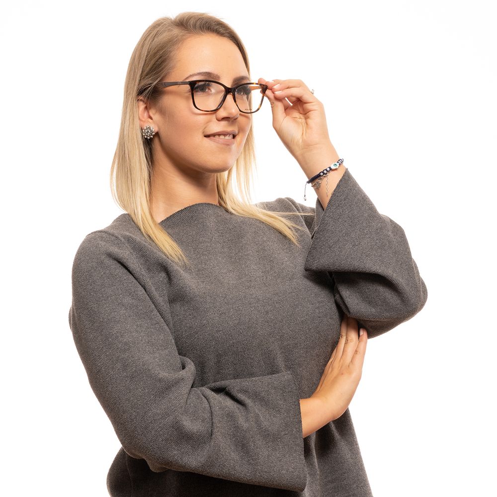 Police Brown Glasses Frames for Women side view