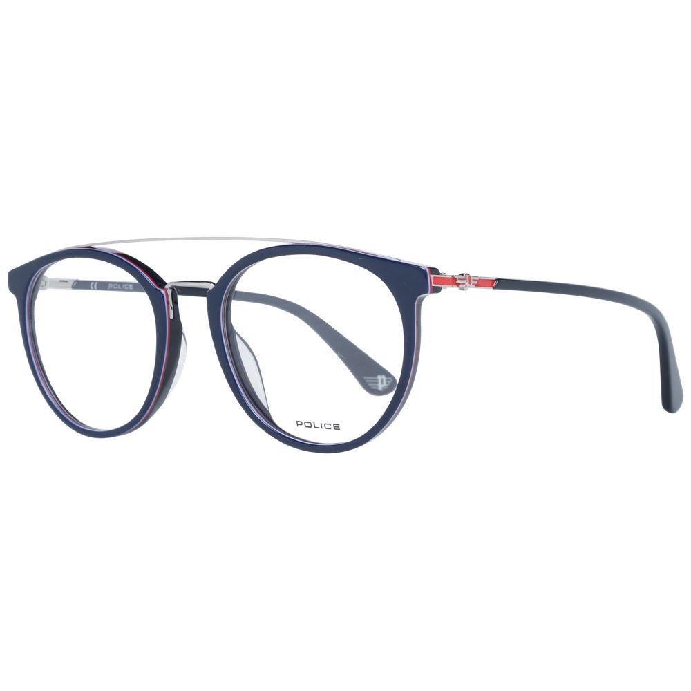 Police Blue Glasses Frames for Men