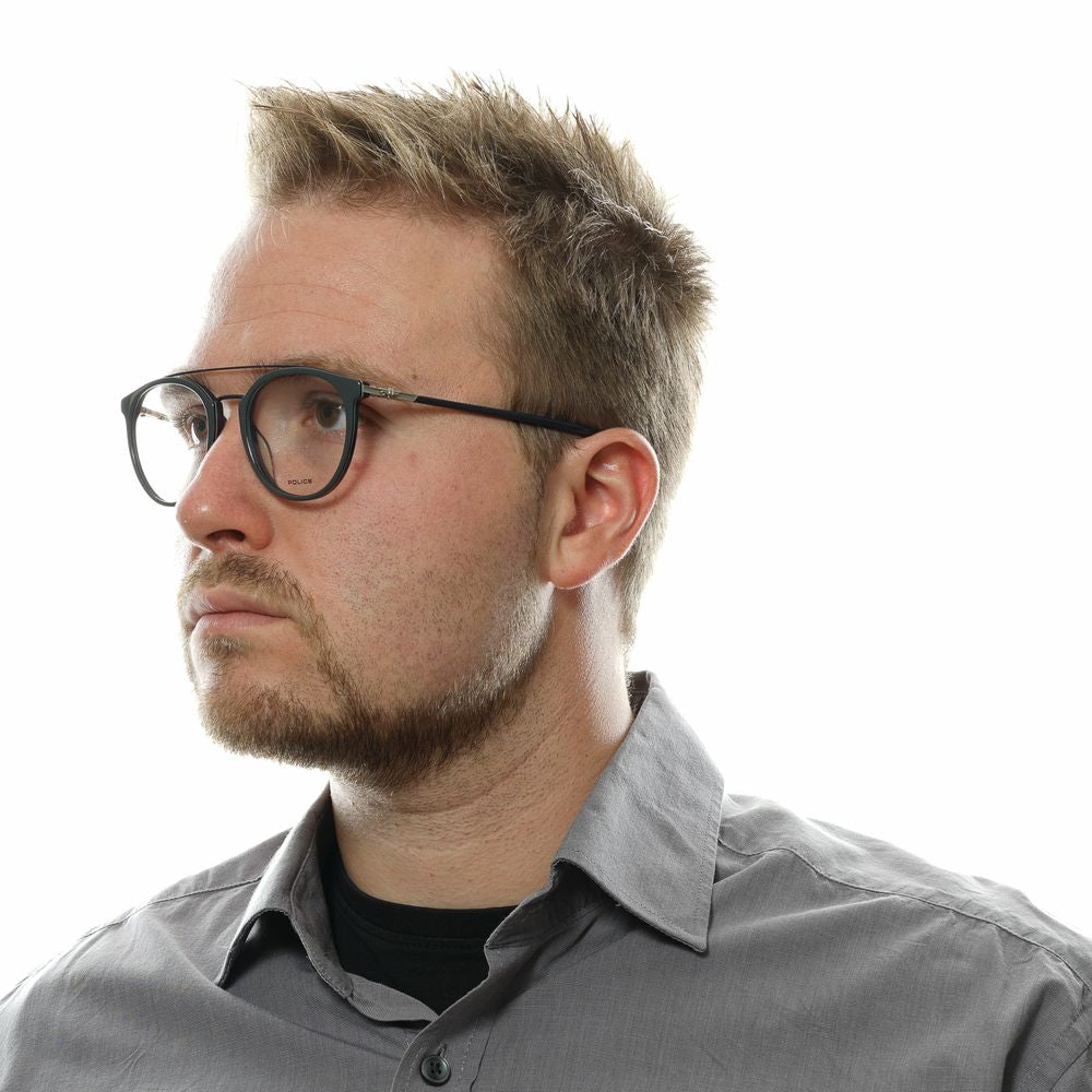 Police Grey Glasses Frames for Men side view