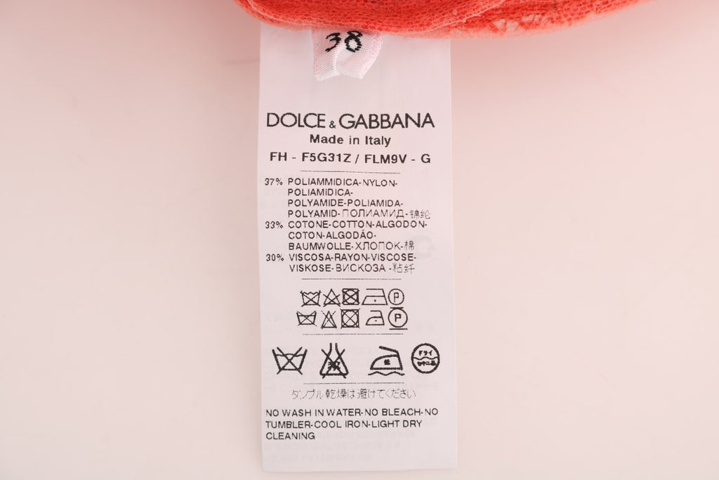 Dolce & Gabbana Orange T-Shirt for Women additional view