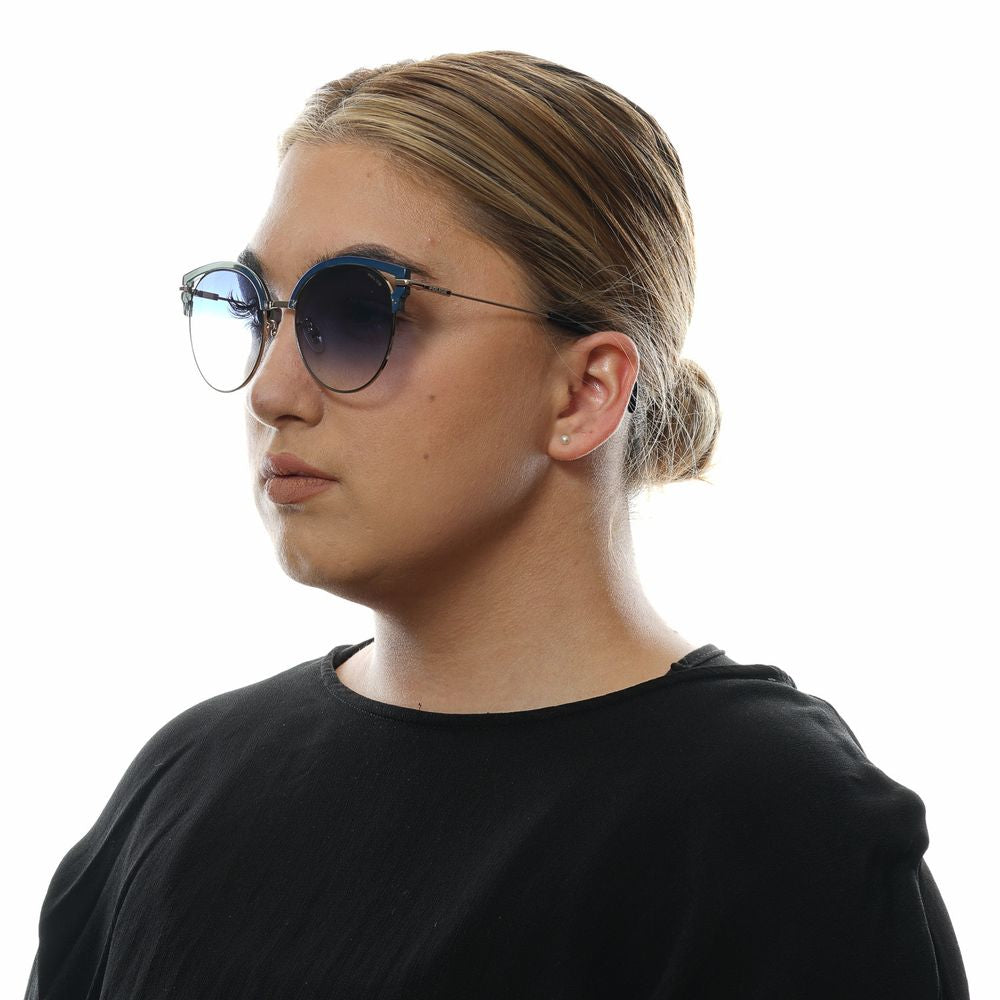 Police Blue Sunglasses for Women side view