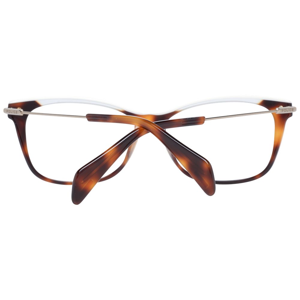 Police Brown Glasses Frames for Women detail view