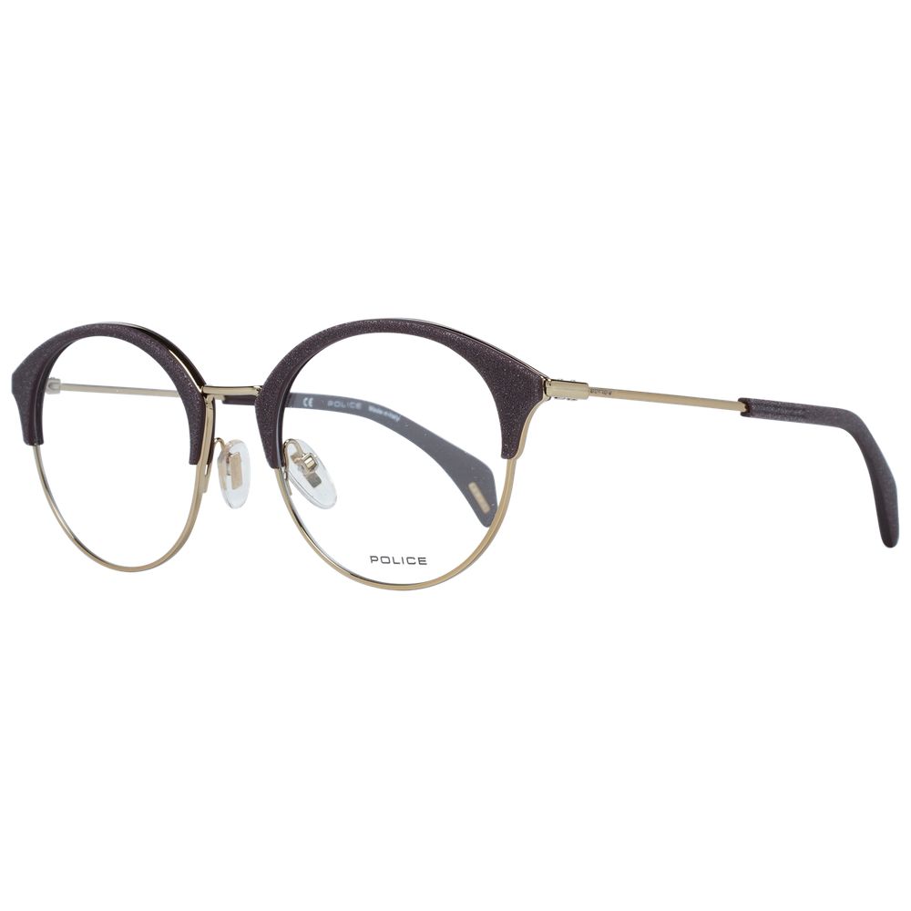 Lunettes Police en métal et plastique violet (monture)
