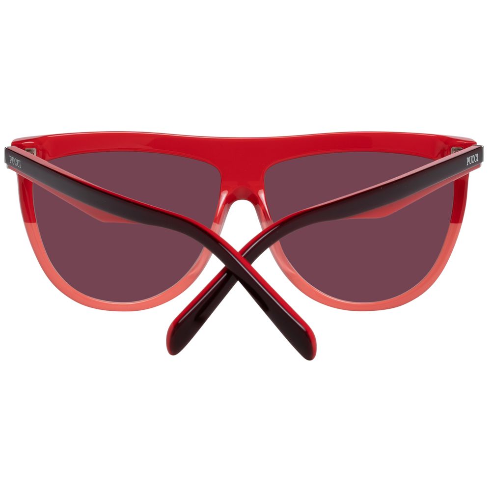 Emilio Pucci Red Sunglasses for Women detail view