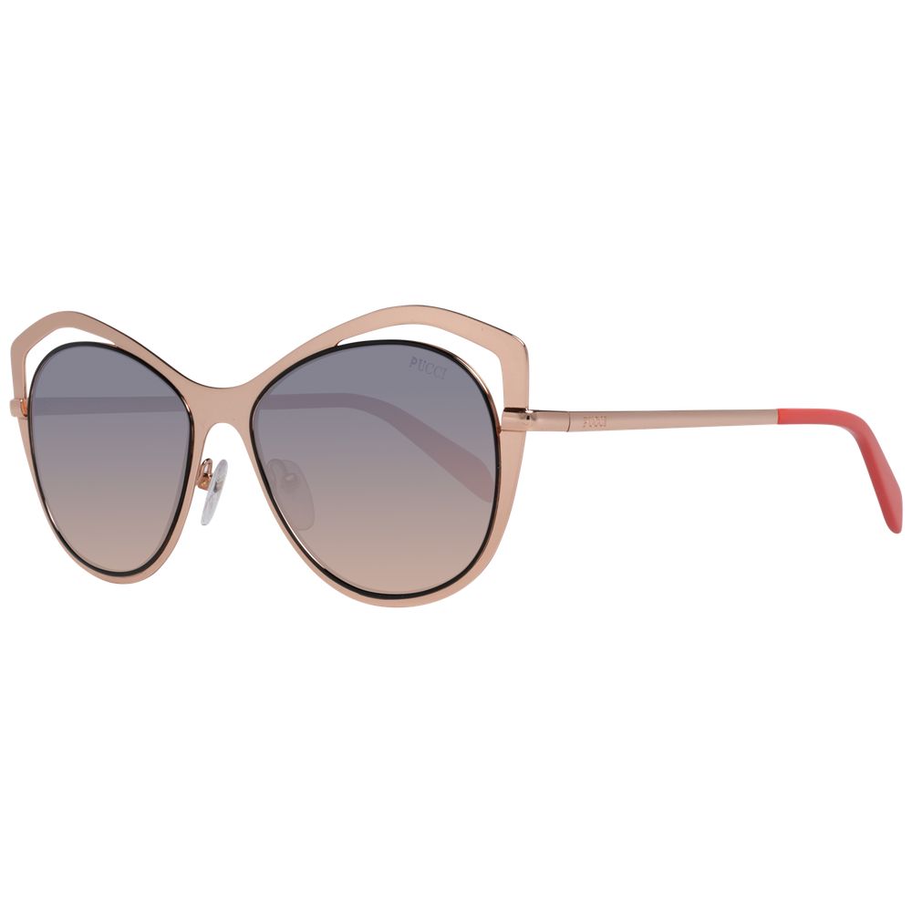 Emilio Pucci Gold Sunglasses for Women
