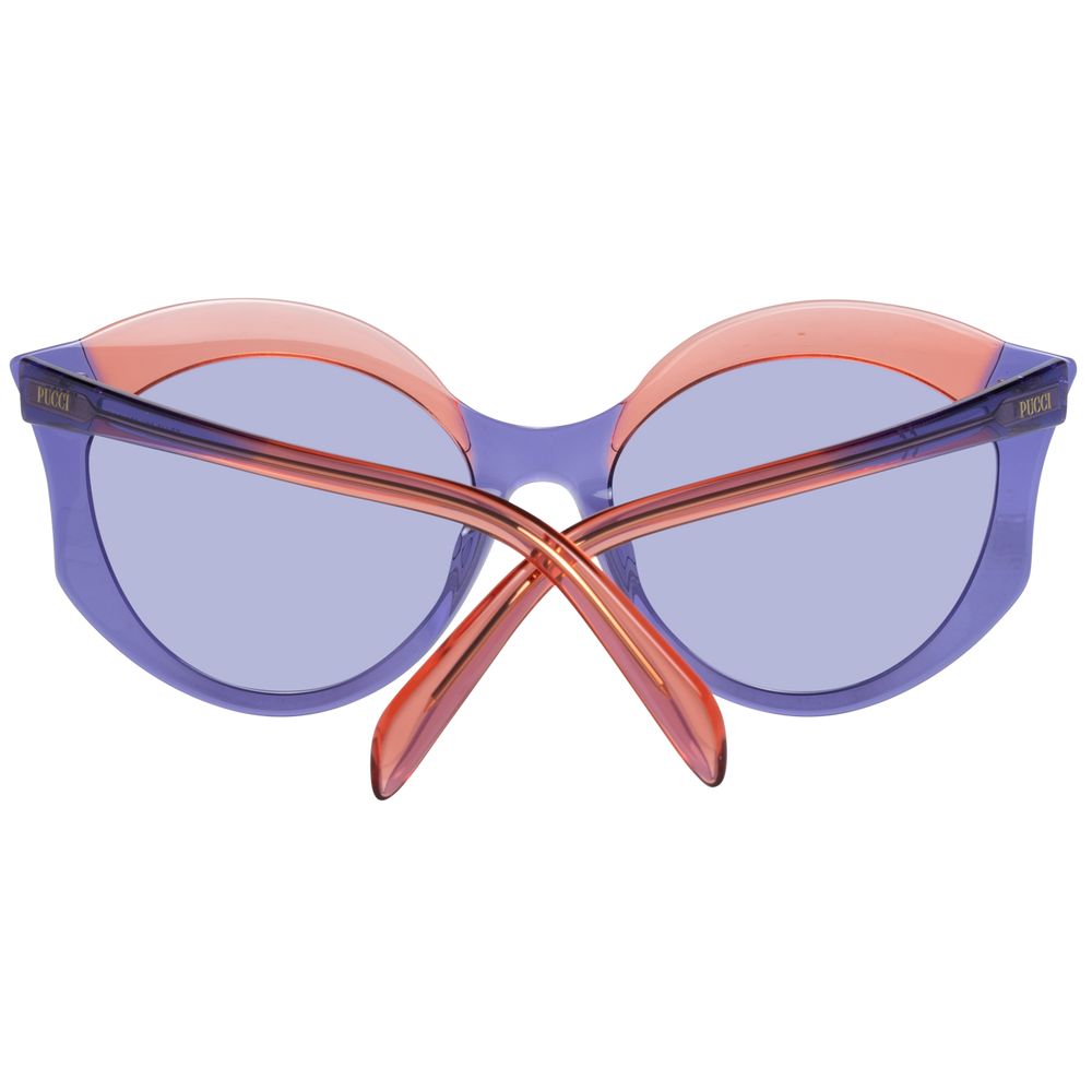 Lunettes de soleil Emilio Pucci en plastique violet