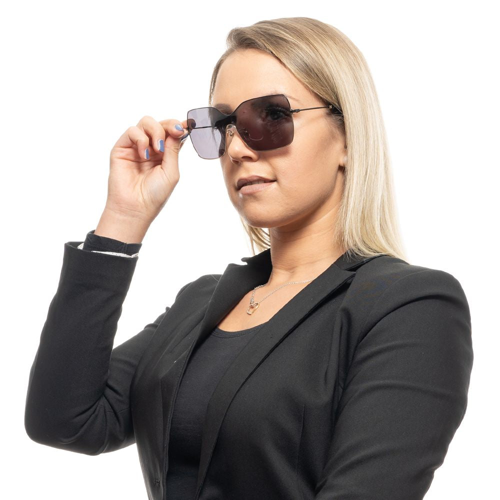 Carolina Herrera Black Sunglasses for Women side view