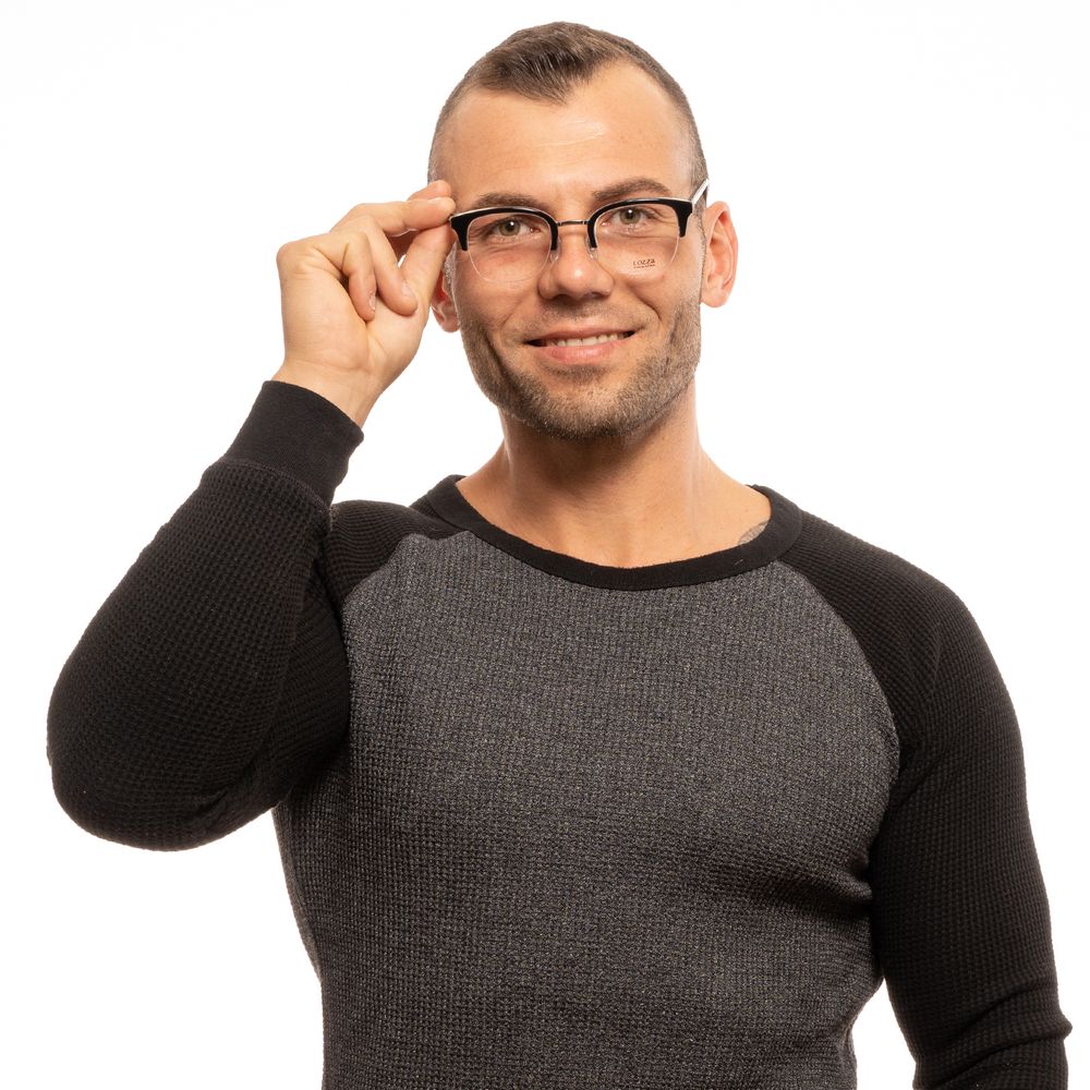 Lozza Schwarze optische Unisex-Brillen