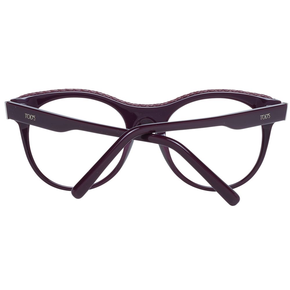 Tod's Purple Glasses Frames for Women detail view