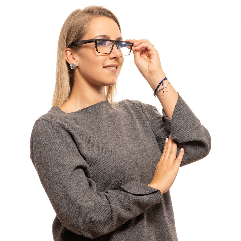 Yohji Yamamoto Brown Glasses Frames for Women side view