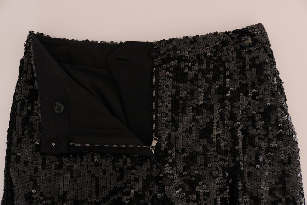 Dolce & Gabbana Black Shorts for Women side view