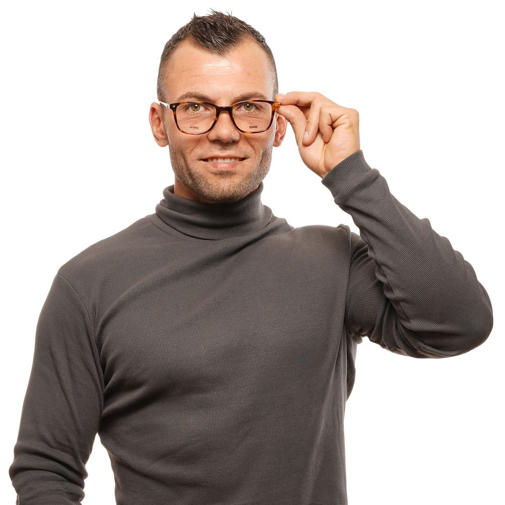Montures de lunettes optiques BMW marron pour hommes
