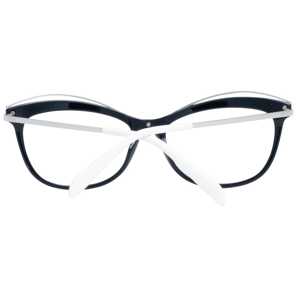 Emilio Pucci Black Glasses Frames for Women detail view