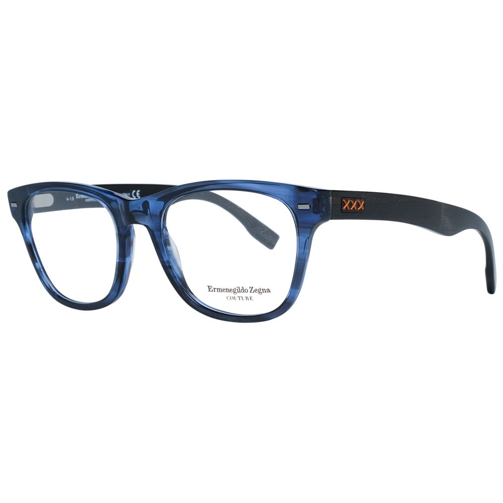 Lunettes en plastique bleues (montures) Ermenegildo Zegna