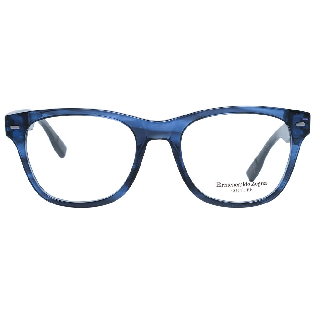 Lunettes en plastique bleues (montures) Ermenegildo Zegna