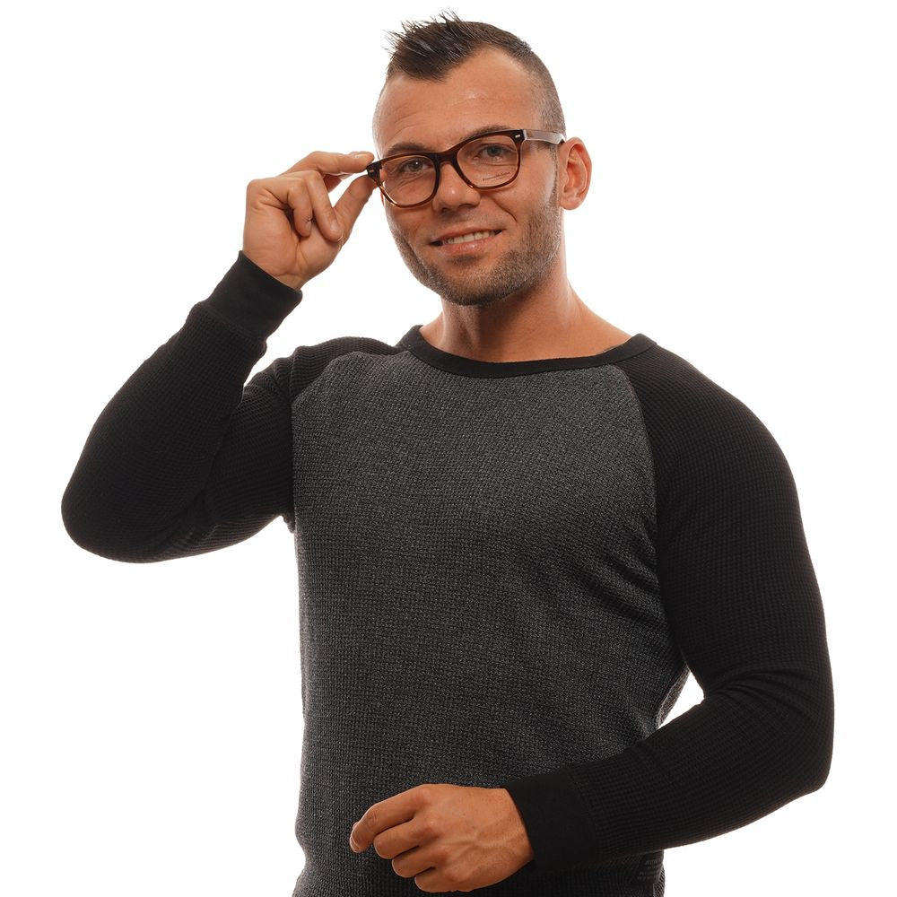 Lunettes (Monture) en plastique marron Ermenegildo Zegna